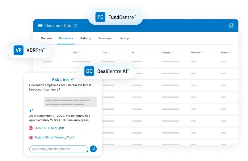 DCAI AI Hub Intralinks Vision